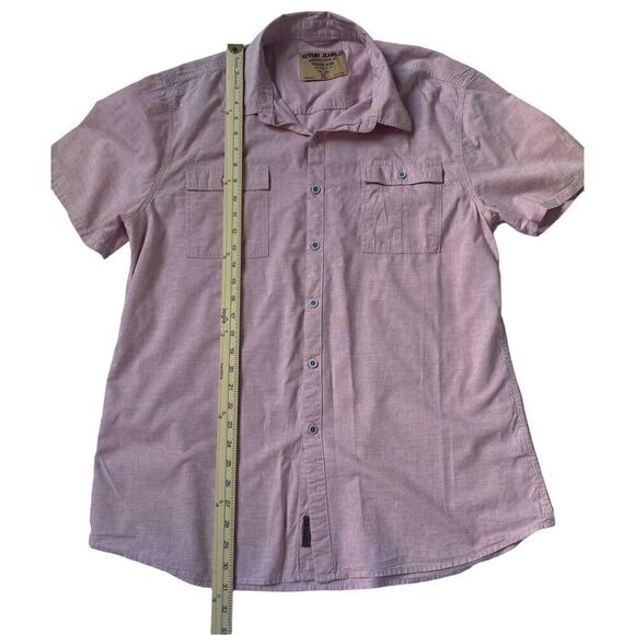 SEVEN7 Jeans Co Button Down Lightweight Pink Size XL - Picture 4 of 8